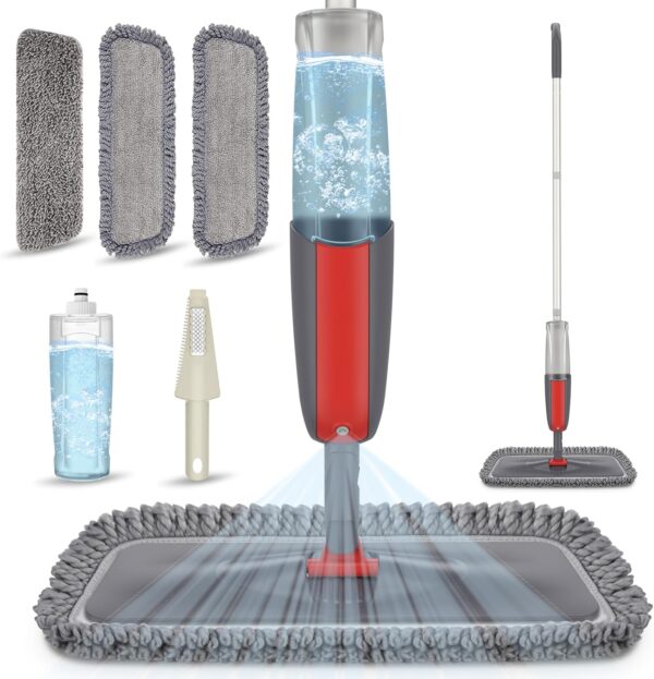 Spray Mops for Hardwood Floor Cleaning